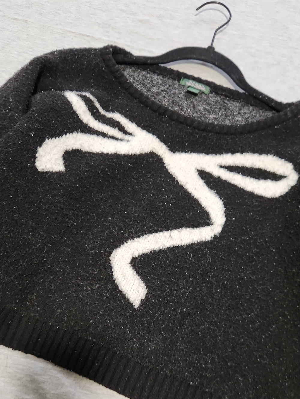 Black Knit Sweater